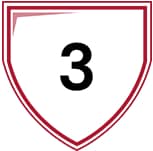 number three icon